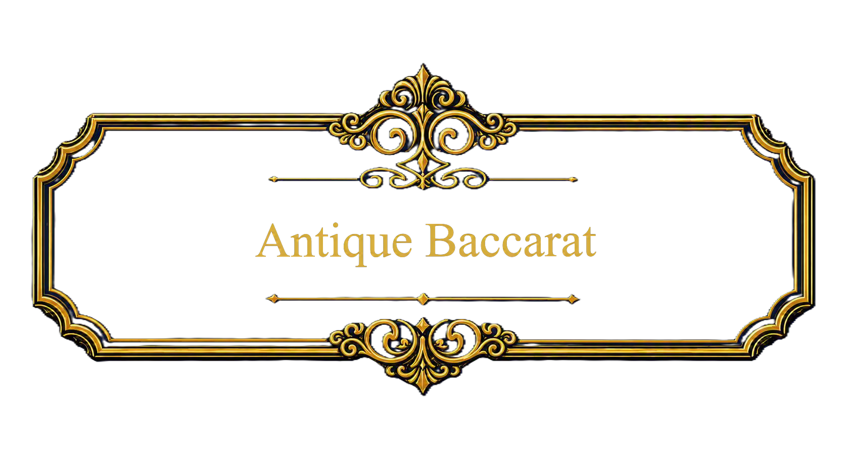 Antique Baccarat