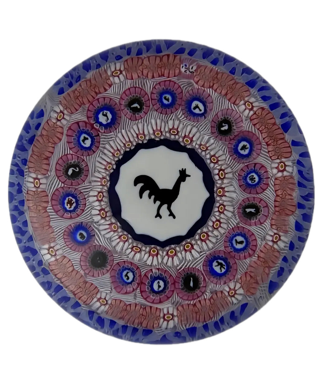 1971 Baccarat Gridel Rooster