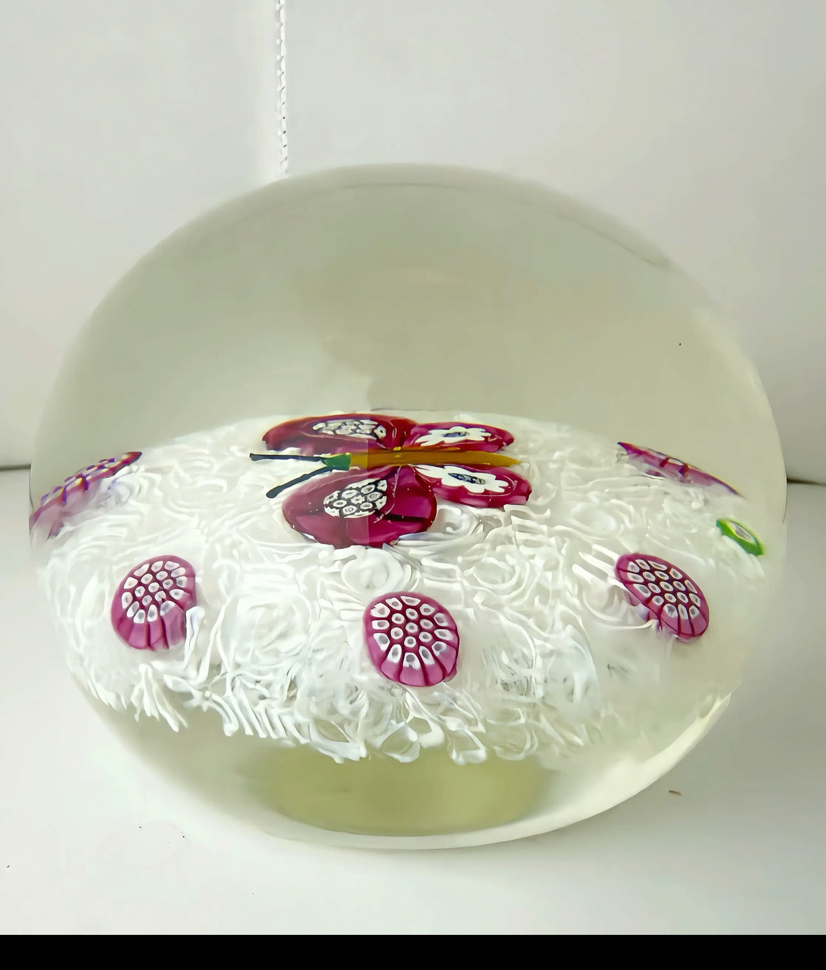 Paul Ysart (PY) Pink Butterfly Muslin Ground