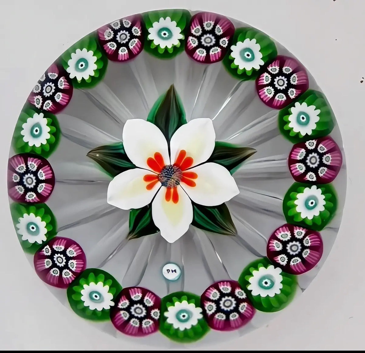 2025 Holmes Glass White Flower