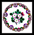 2025 Pink Floral Bouquet with Cane Garland by Peter Holmes