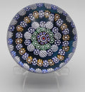 2025 Concentric Millefiori Rings by John Deacons