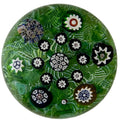 Paul Ysart Harland Era Spaced Millefiori Glass Paperweight