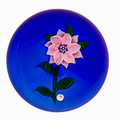 J Glass 1980 Pink Flower