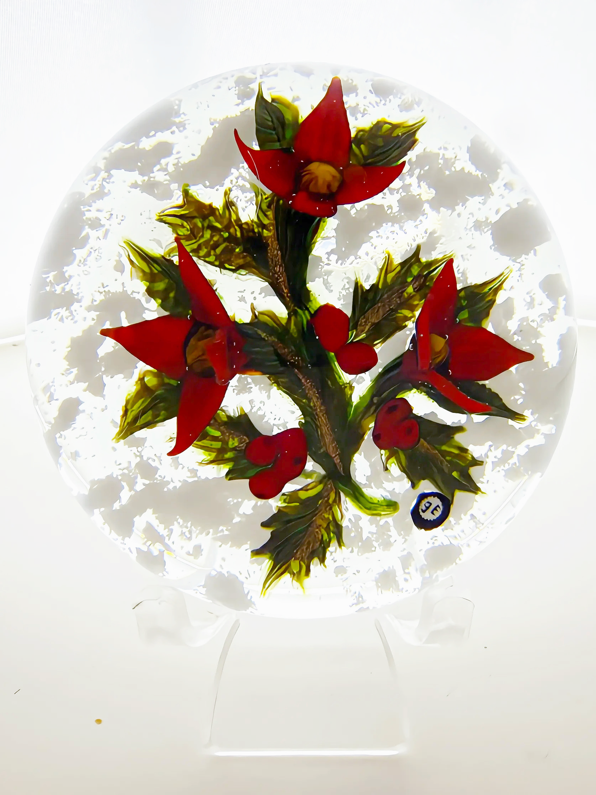 William Manson holiday paperweight, edition 5 of 10